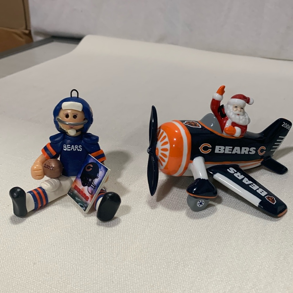 Chicago Bears Christmas ornaments
